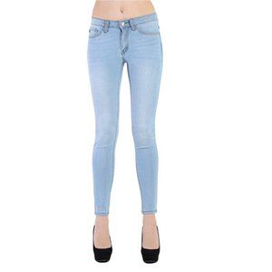 KanCan Women's Mid Rise Super Skinny Jeans